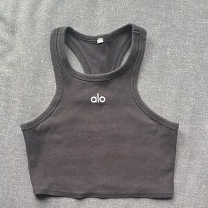 ALO Yoga Black Crop Top